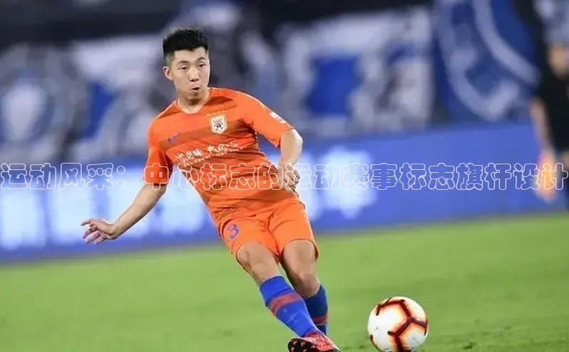 运动风采：中心标志的运动赛事标志旗杆设计
